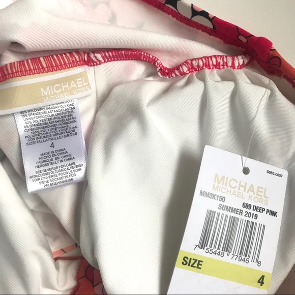 Michael Kors Women’s Floral Swimsuit - Picture 6 of 8